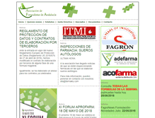 Tablet Screenshot of formulistasdeandalucia.es